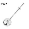 Tea Strainer Infuser Reusable Food Grade Stainless Steel Spherical Pressed Design Mesh for Mug