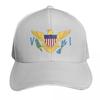 Virgin Islands Baseball Cap Vintage Retro Embroidered Lightweight Packable Gift For Him Her
