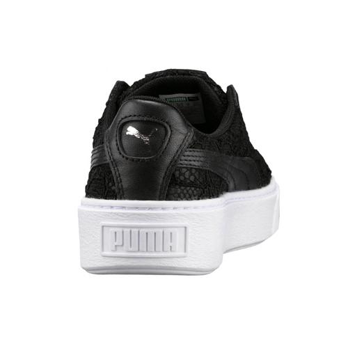 PUMA Basket Platform Fo Black Womens 364091-02