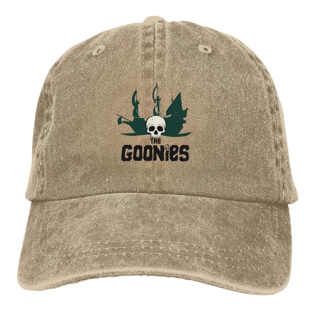 Pure Color Dad Hats Cool Women's Hat Sun Visor Baseball Caps The Goonies Movie Peaked Cap