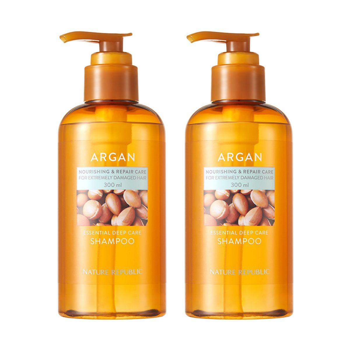 [2-pack] Argan Essential Deep Care Shampoo 300ml