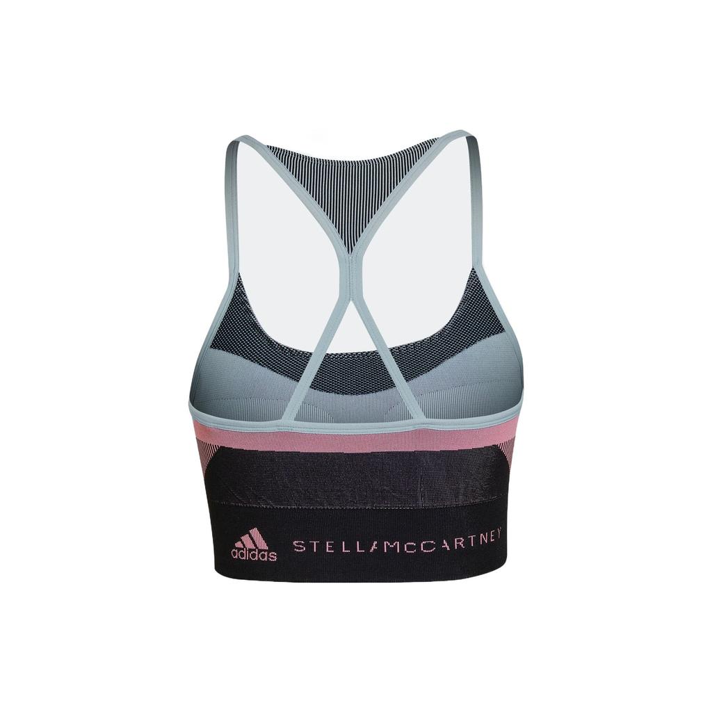 Adidas X Stella McCartney Tst Sl Bra Low Support Yoga Training Sports Bra Women Underwear Arctic-Blue HG8784
