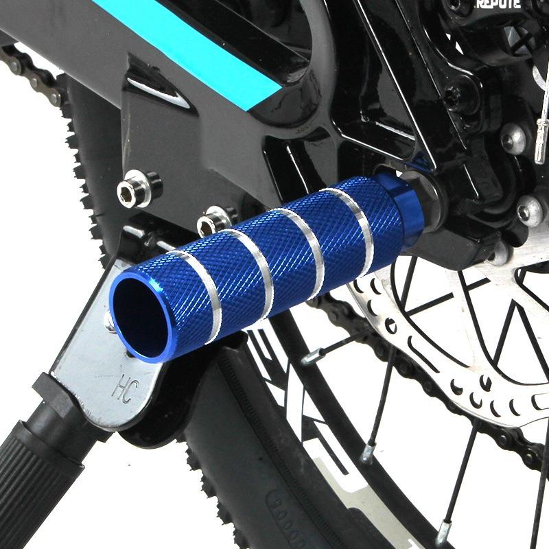 Bicycle Rear Foot Pegs Mountain Bike Rocket Footrest Universal Rear Seat Pedal Platform Non-Slip Standing Footpeg Aluminum Alloy