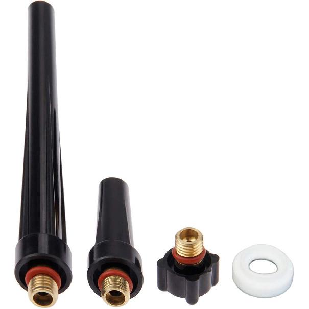 Zinger 37pcs TIG Welding Torch Gas Lens Kit Accessories for DB SR WP 9 20 25 Tig Welding Torch,with #10 Cup+Alumina Nozzle+Collet+Gas Lens Collets