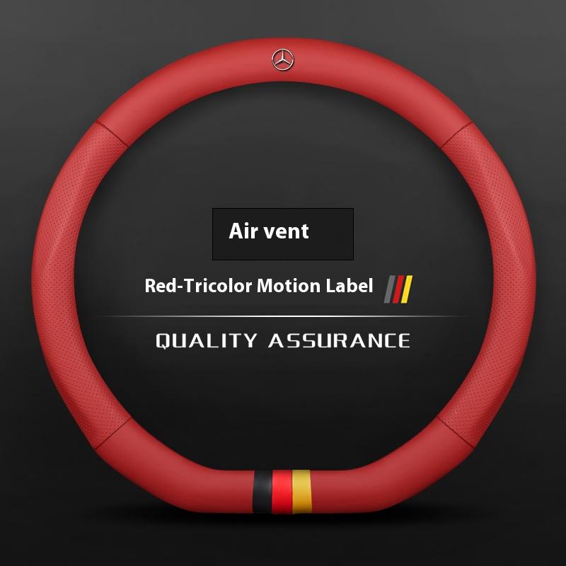 XEATN1 Hot 2026 New For Benz Car Steering Wheel Cover For Mercedes Benz A B C E S V Class GLB GLC GLE Sprinter Pilot SLK SLC W203 W204