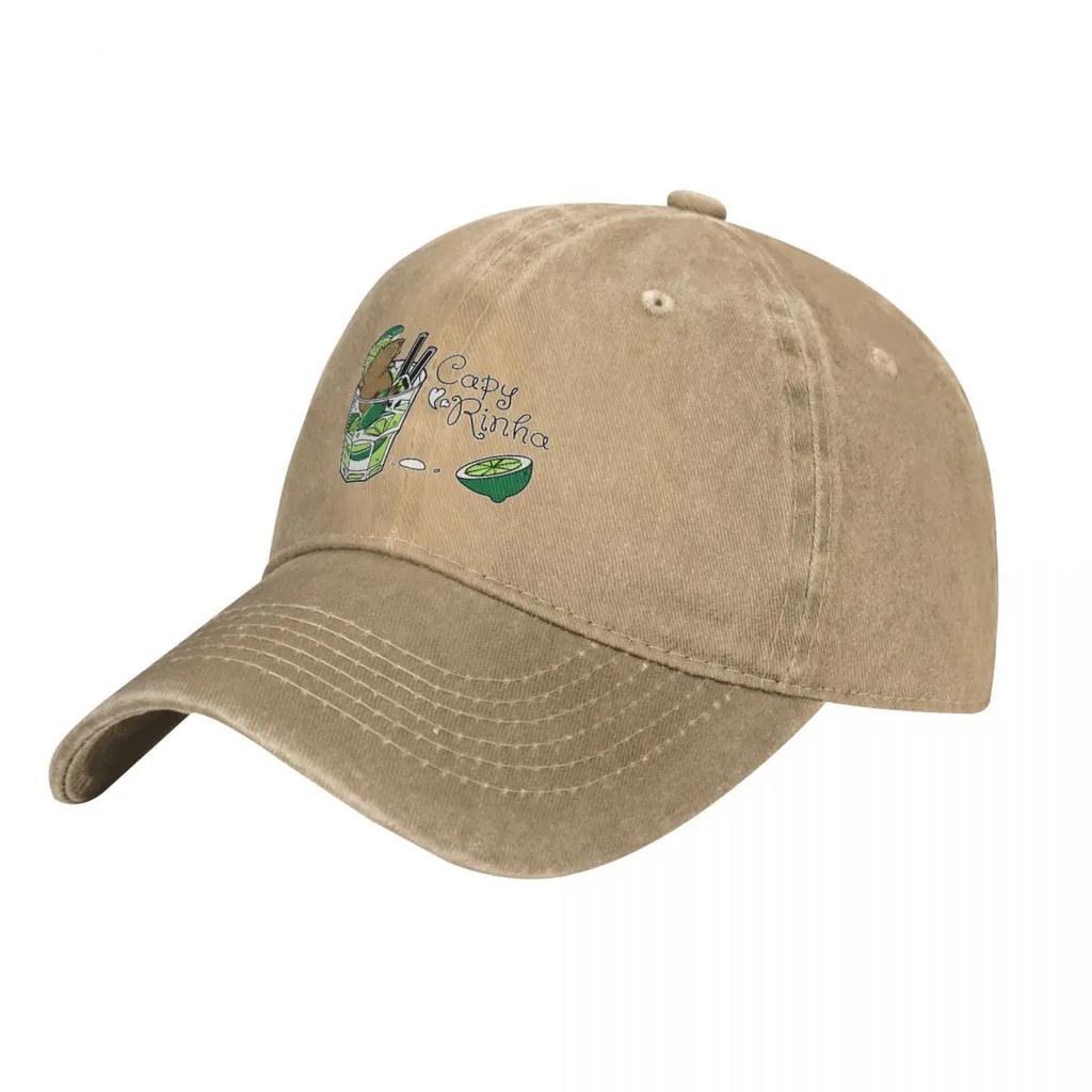 Baseball Caps Peaked Cap Capybara Sun Shade Hats for Men Women Streetwear for Sun Protection