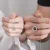 Stars in Love Niche Couple Necklace Simple Hip Hop Trend Men and Women Pair Couple Necklace 2026