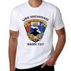 Uss Michigan (Ssgn727) Crest Tshirt Anime T Shirts For Unisex Tshirt