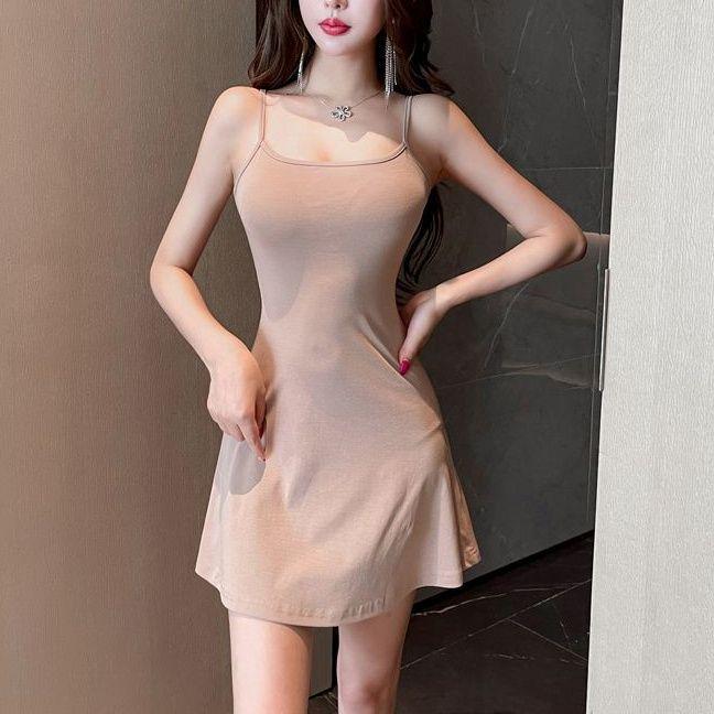 2026 Spring/Summer Elegant Two-Piece Cardigan & Slim Camisole Short Dress Set, European & American Style, Long Sleeve