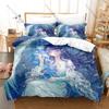 Sweet Magical Girl Tomoyo Daidouji Manga Art Print Bedding Set 3in1 1 Duvet Cover 2 Pillowcases Soft Household Bed Textile