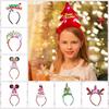 With LED Light Glowing Christmas Tree Headband Christmas Cosplay Headband Birthday