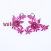 Ethnic Style Embroidered Fingerless Gloves with Wrist Guards for Women
