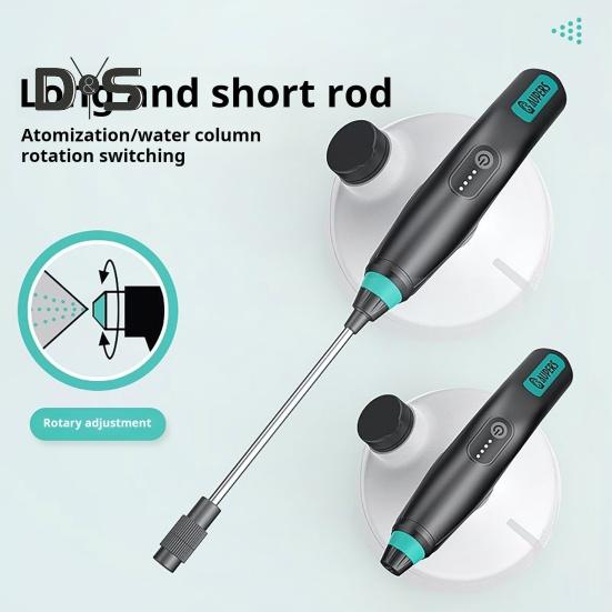 2L Electric Spray Bottle USB Rechargeable Garden Sprayer with Adjustable Nozzle Multi-function Spray Bottle with Battery Indicator for Watering