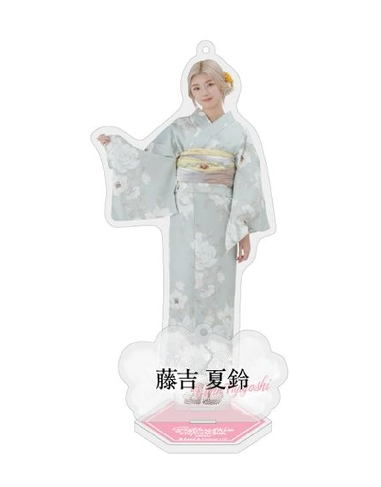 

Акриловый стенд-брелок 2025 Юката Фудзиёси Нацурин [Sakurazaka46]