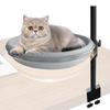 Cat Desk Bed 360 Rotating Pet Hammock Home Office Cat Hammock Comfortable Soft Cat Bed Detachable Comfortable Soft Pet Bed