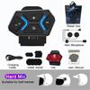 Kebidumei 500M 2-Person Full Duplex Talk Wireless Motorcycle Helmet Intercom V5.4 Bluetooth Headset Handsfree Waterproof & Noise Reduction