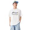 Li Ning Sports Life Collection T Shirt Men's Standard White AHSV829-3
