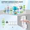 Automatic Foam Soap Dispenser Touchless: Rechargeable Soap Dispenser Wall Mount White