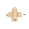 Tutti i Tipi di Giocattoli per Ferrovie su Binari di Legno Accessori per Binari del Treno in Legno di Faggio adatti per Binari di Marca Giocattoli Educativi per Bambini