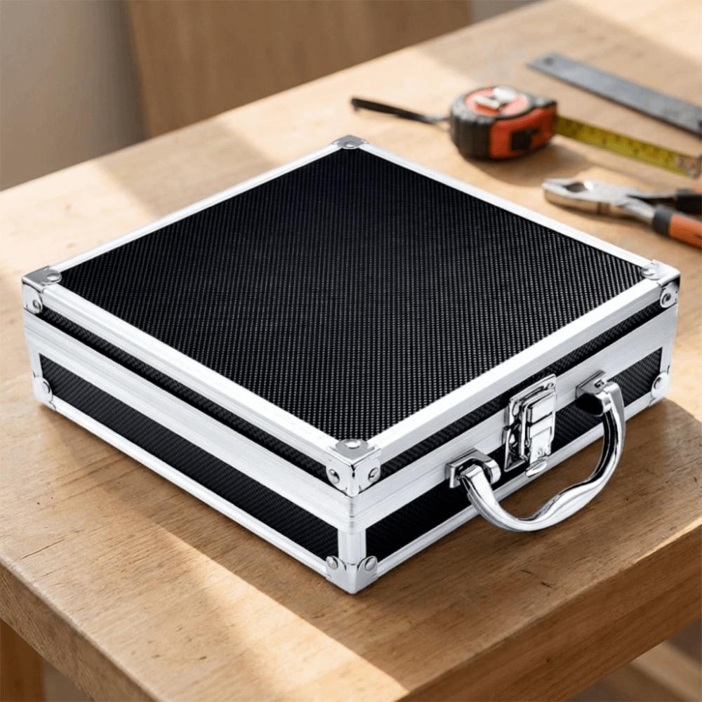 Stoßfeste Aluminium-Zink-Zinklegierung Werkzeugkiste Schlagfeste Bargeldaufbewahrungsbox Schmuckaufbewahrung