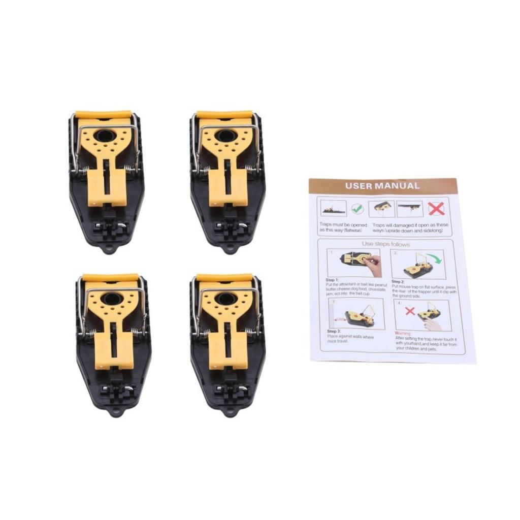4PCS High Quality Usable Return Mouse Capture Mouse Capture  Universal Semi-Animal Capture Interpreter