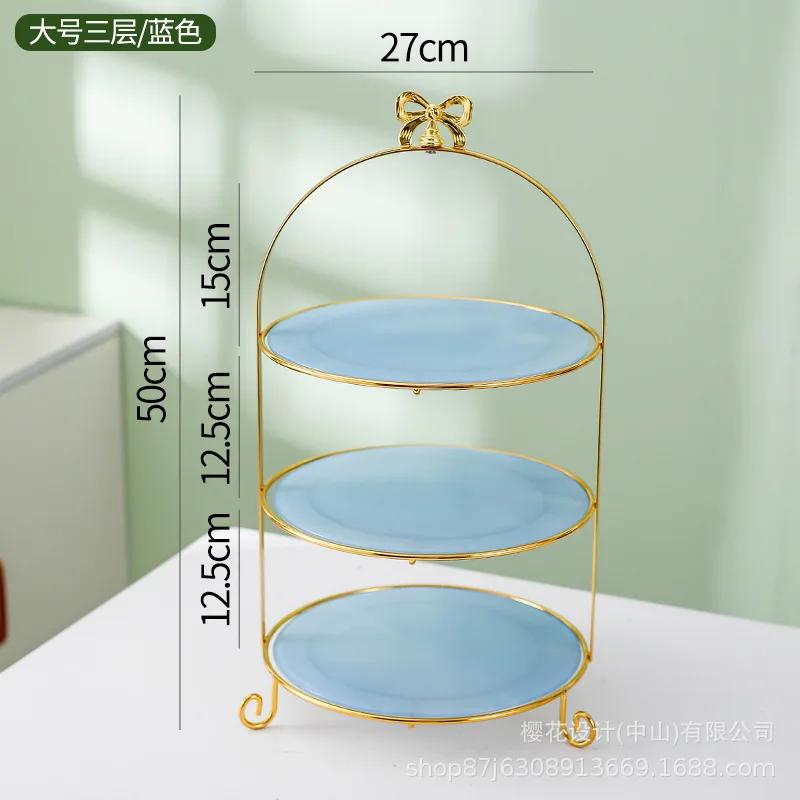 Suport tort etajat Sticlă Formă tort Farfurie desert Suport expunere Farfurie pâine Raft depozitare Farfurie fructe Farfurii sushi Tavă bijuterii