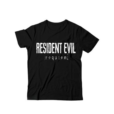 Resident Evil 9 Requiem Grafik T-Shirt Herren und Damen Reine Baumwolle Sommer Harajuku Kleidung Lässig und Mode Kurzarm T...