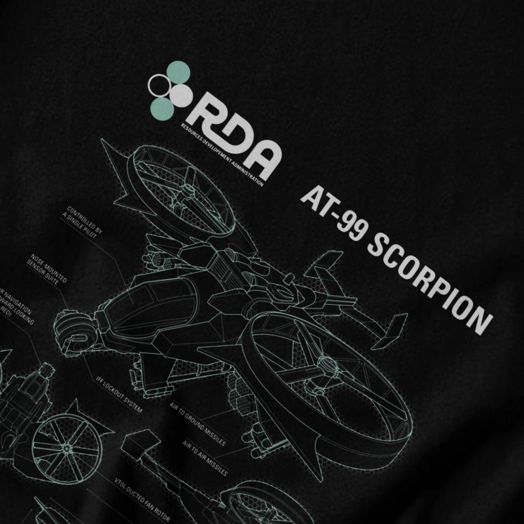 Men T Shirt RDA Company Resources Development Administration From Avatar Summer Y2K Graphic Anime Unisex Clothes T Shirts