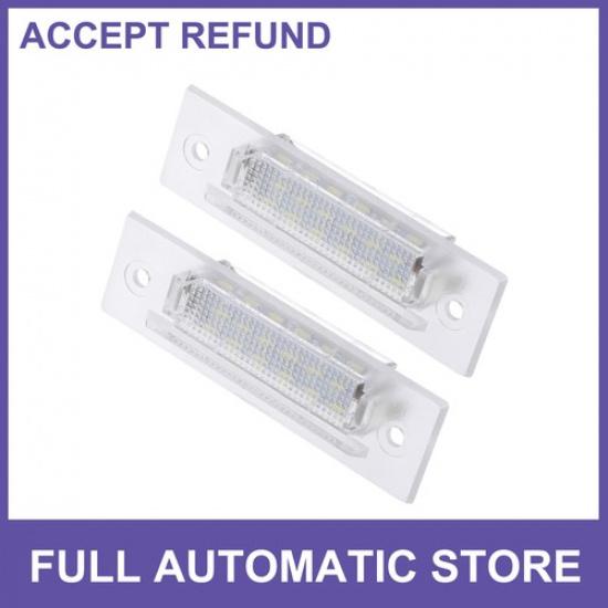 White LED License Plate Light 1 Pair  for Porsche Boxster 986 1997-2004