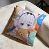 Stylish MMiss Kobayashis Dragon Maidiou Cushion Cover Soft Decorative Pillow Case Suitable for Bedroom Sofa Car Travel Use
