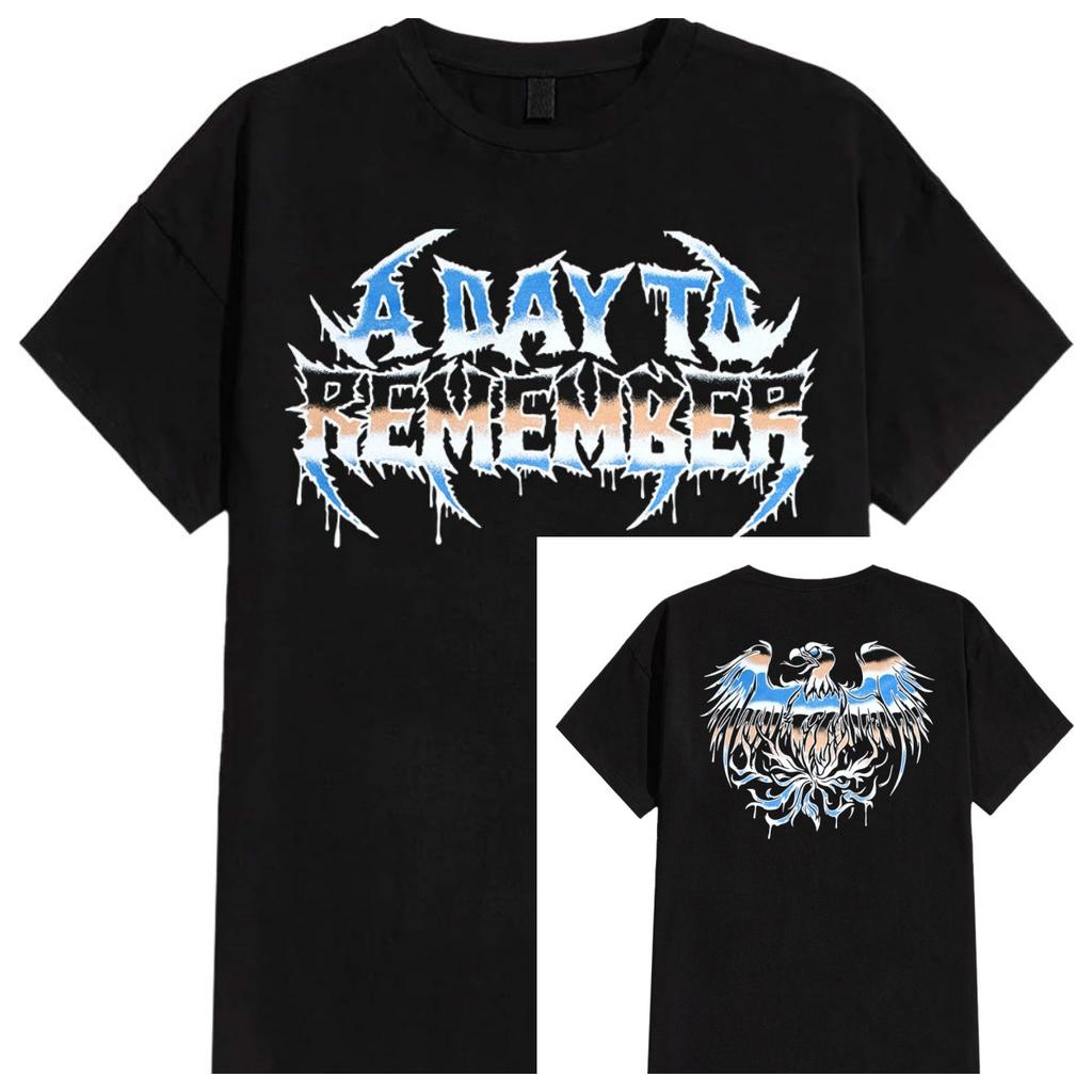 2026 A Day To Remember Cotton Band Shirt Unisex Summer Short Sleeve Fashion Brand Tee Luxury Casual Vintage