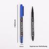 Double-Ended Black Outline Pen: Waterproof, Quick-Drying, for Art & Painting