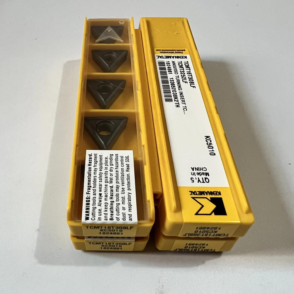 KENNAMETEL / TCMT16T308LF KC5010  / Original Carbide Blade 10 Pcs