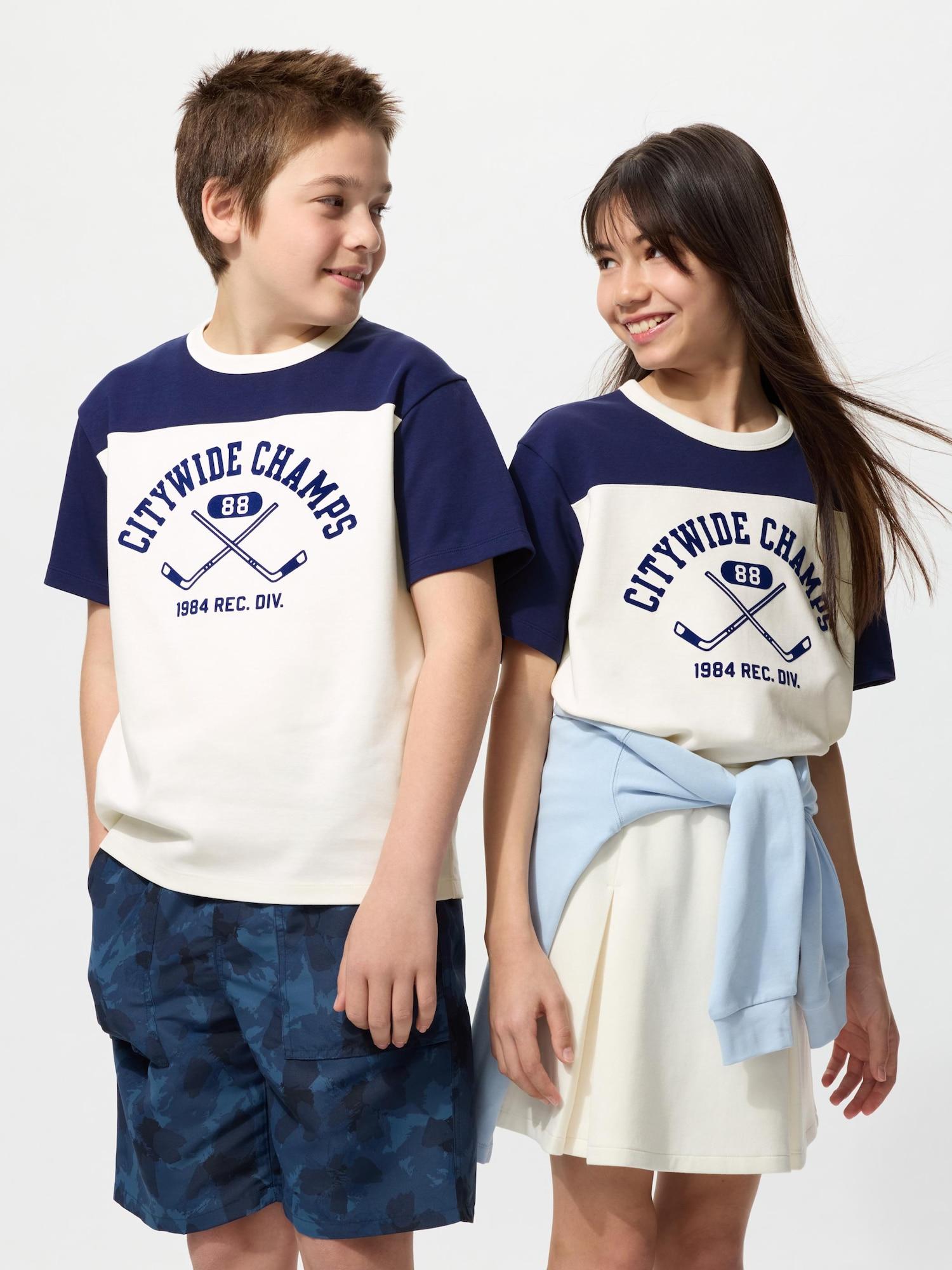 

Футболка с круглым вырезом и графическим узором Aerism из хлопка Uniqlo Japan 01 OFF WHITE/100