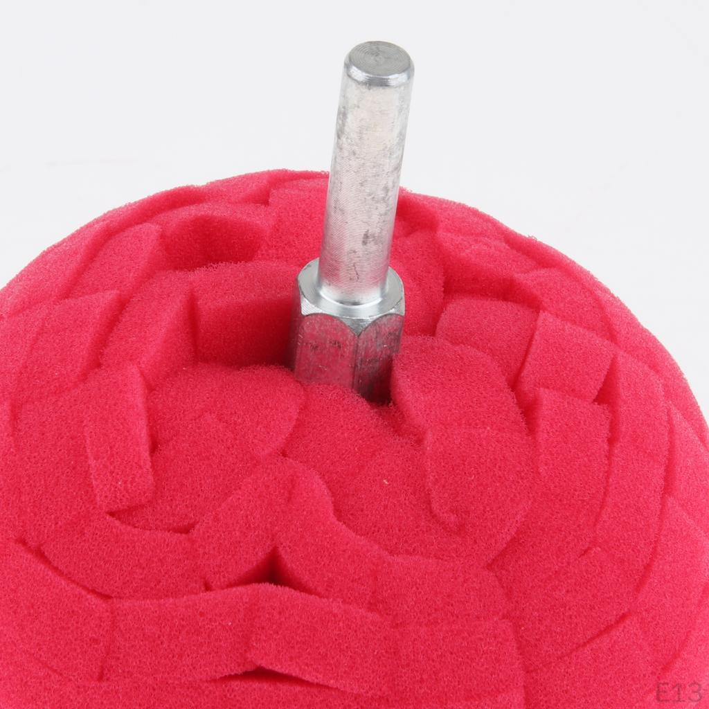 Car Buffing Pads Sponge Ing Wheel for Sanding Er Buffer Wash Cleaning