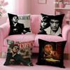 S-Scarface Movie Cushion Cover Summer Coolness Linen Fabric Double-Sided Printing Pillow Case Sofa Home Decor Gift
