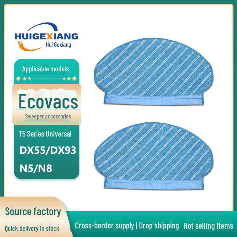 Ecovacs T8 AIVI/MAX N8pro Main & Side Brush Filter Mop Accessories