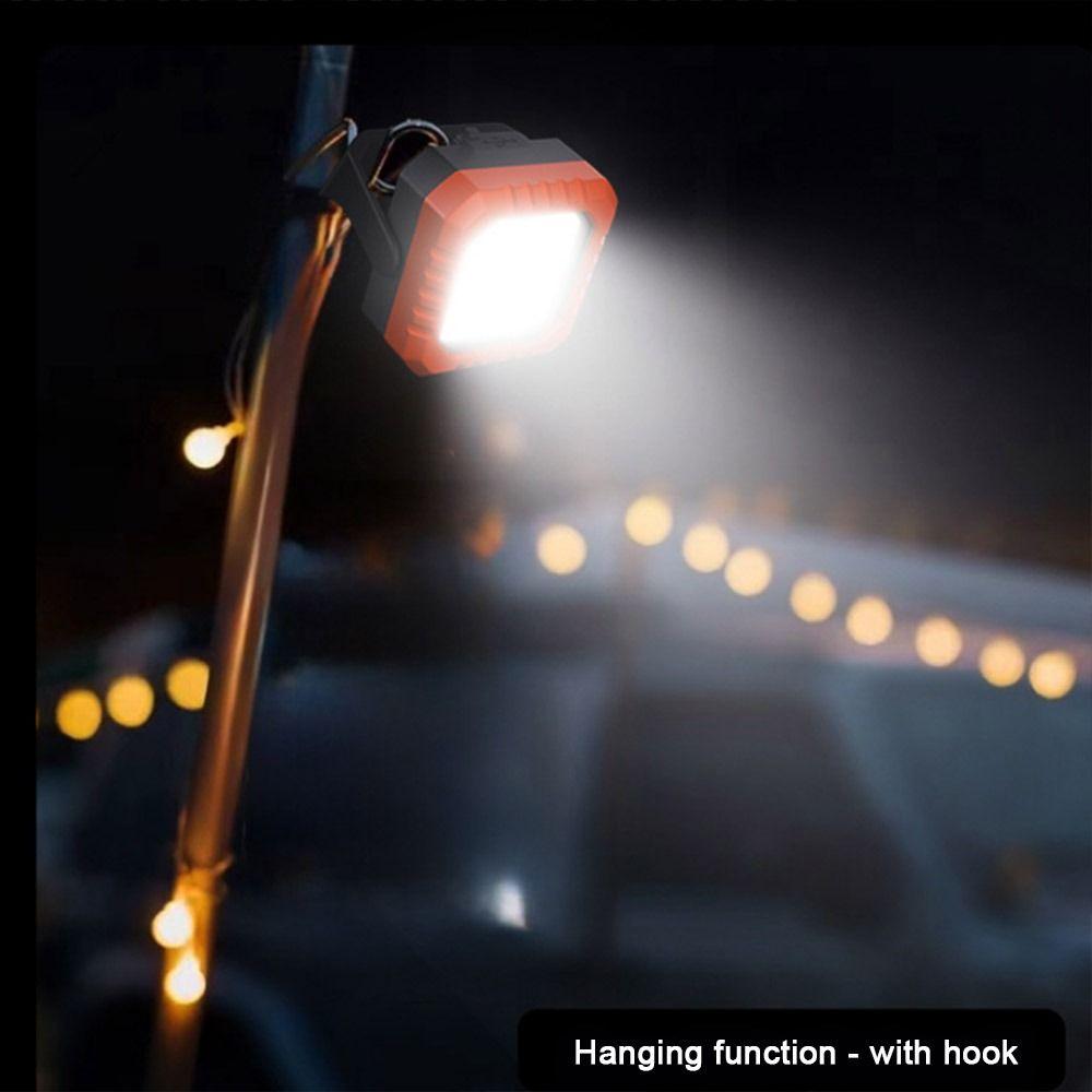 Strong Magnetic Adsorption Camping Lamp Adjustable Bracket Outdoor Work Light Floodlight  Emergency