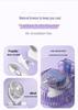 USB Rechargeable Silent Mini Desktop Fan for Dorm, Office, and Study