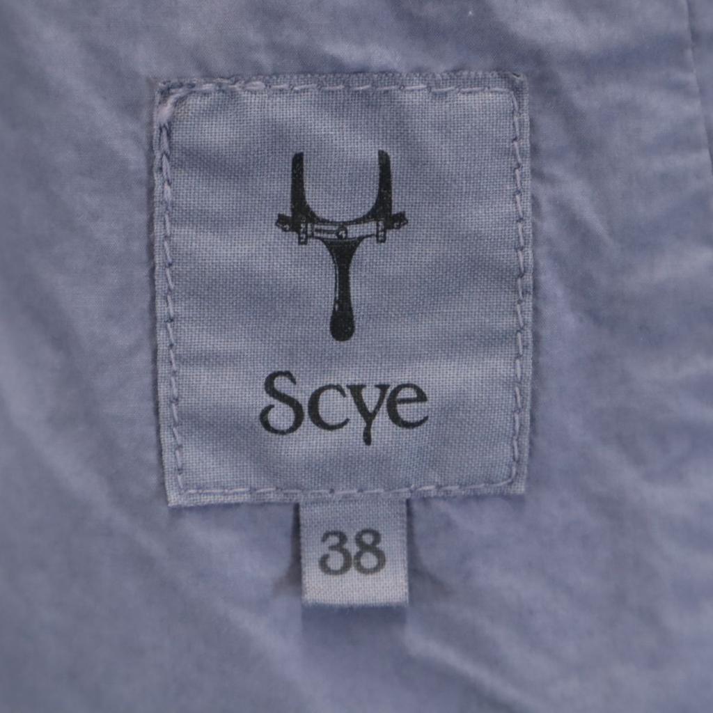 Scye Made In Japan Trench Coat 38 Navy System Men's Used