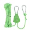 Rope Rope Buckle Stainless Steel+nylon Tent Pulley 4mm*4m