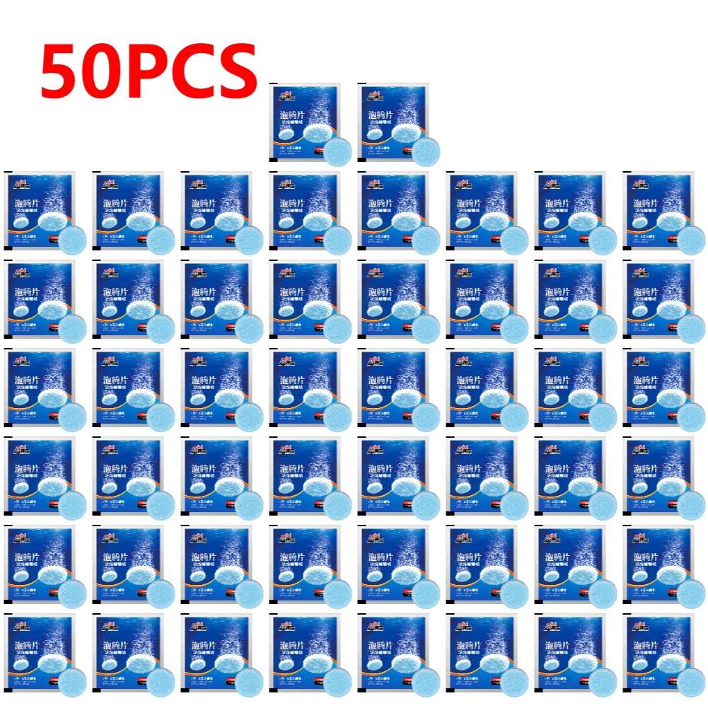 100PCS Limpador Sólido Limpador de Pára-brisas de Carro Comprimido Efervescente Limpador Automático de Vidro Comprimidos Concentrados de Limpeza Sólida Detergente