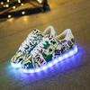 Akumulatorowe Buty LED dla Mężczyzn Kobiet Dzieci Świecące w Ciemności Trampki Taneczne Buty dla Par