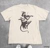 Dark Fantasy Shirt, Gothic Demon Tee, Vintage Engraving Graphic, Medieval Mythical Art Shirt, Occult Tattoo Style, Blackwork Illustration