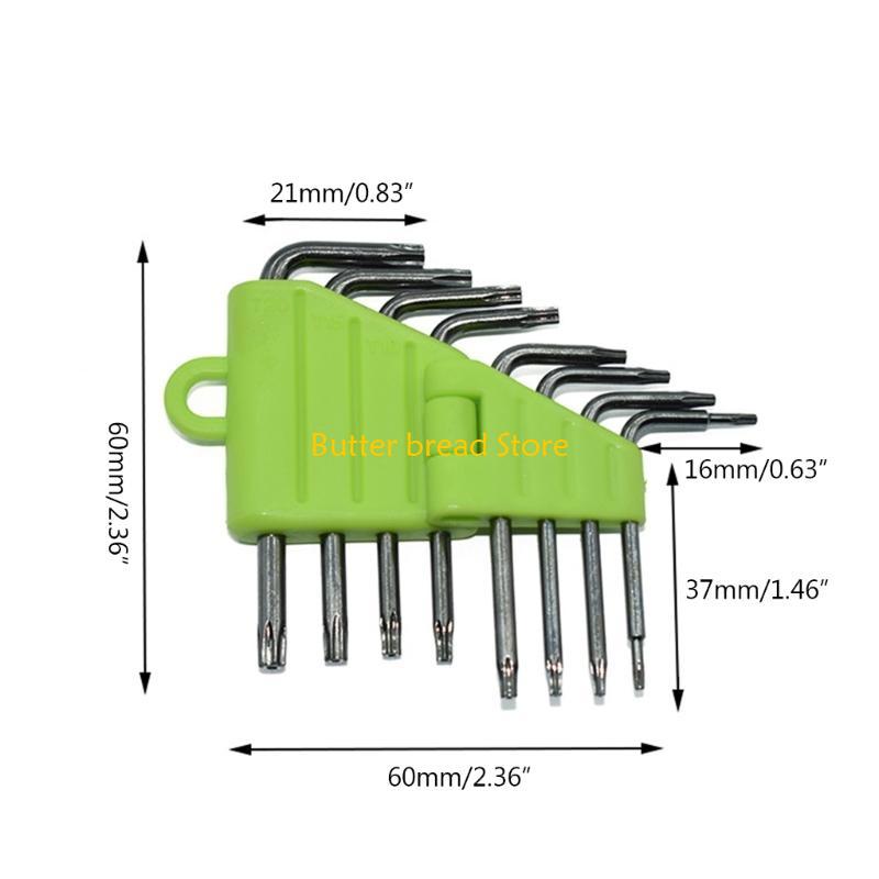 W89C Hex-L Keys Allen Wrench Tools Screwdriver Wrench Set for Hard Drive
