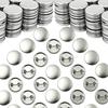 36/72 peças 37mm Redondo Em Branco Metal Botão Emblema Kits DIY Artesanato Feito à Mão Suprimentos Personalizado Decorativo Brilhante Medalha Pino para Criação de Arte