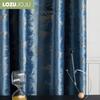 1 PC LOZUJOJU 80% Blackout Curtains Home Decor Upscale Luxury Shade Living Room Bedroom Home Decor