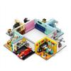 1 Stk. Mini Street View Dreams Haus Rennwagen Arzt Maler Musiker Wissenschaftler Konditor Kameramann Astronaut Bausteine