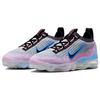 Nike Air VaporMax 2021 Flyknit Next Nature Pink Blast Photo Blue Women Sneakers Volt Black DX3369-600