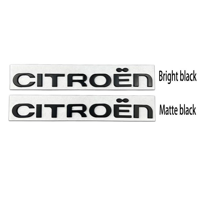 Metallplakette Auto Heckklappen-Emblem für Citroen C4 C3 C5 C1 DS3 DS5 DS4 Jumper Xsara C-Elysee Picasso Nemo Aufkleber Zubehör PR7